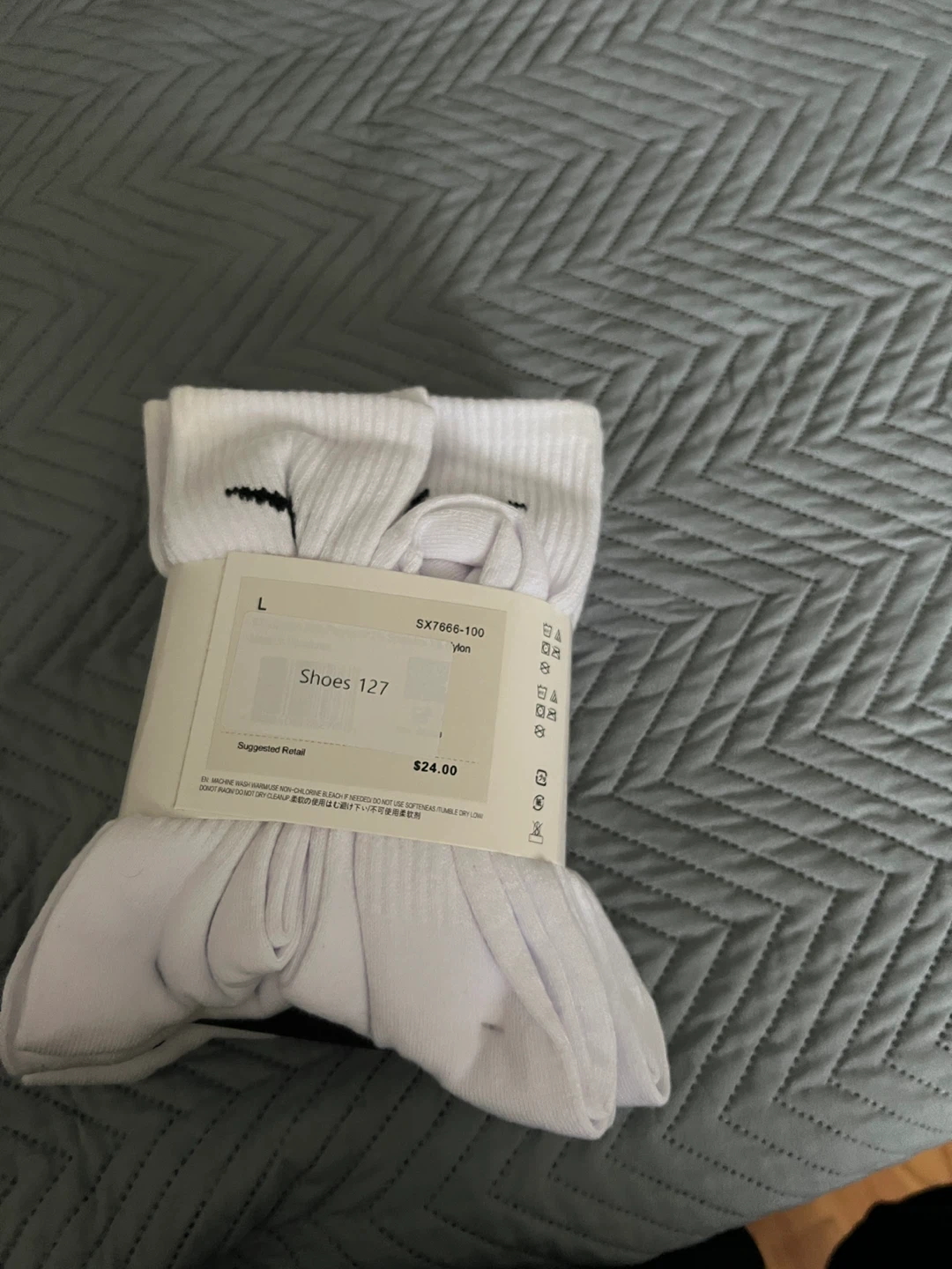 Nike Everyday Plus Cushion Crew Socks - Size L - photo 2