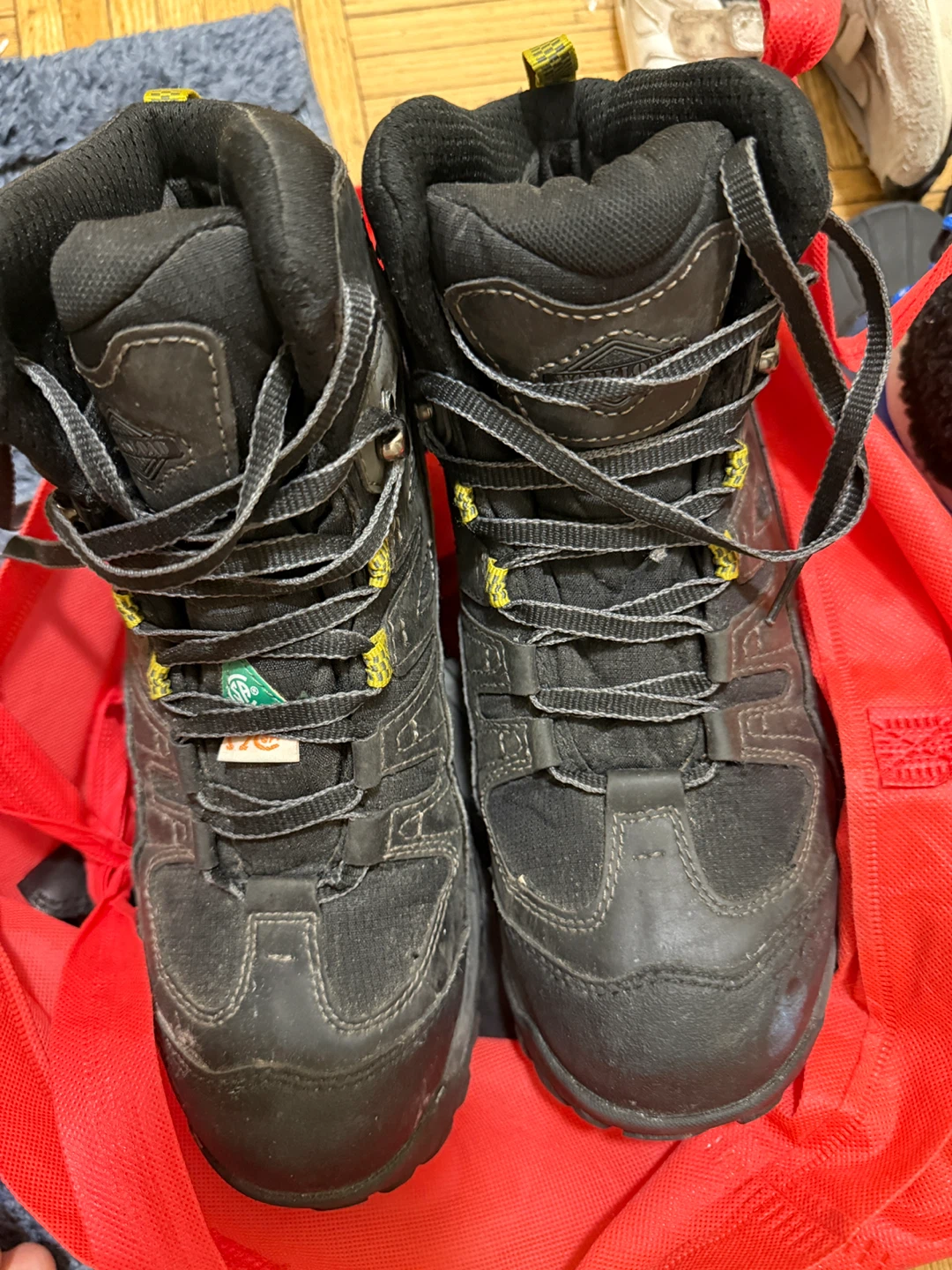 Terra Black Work Boots