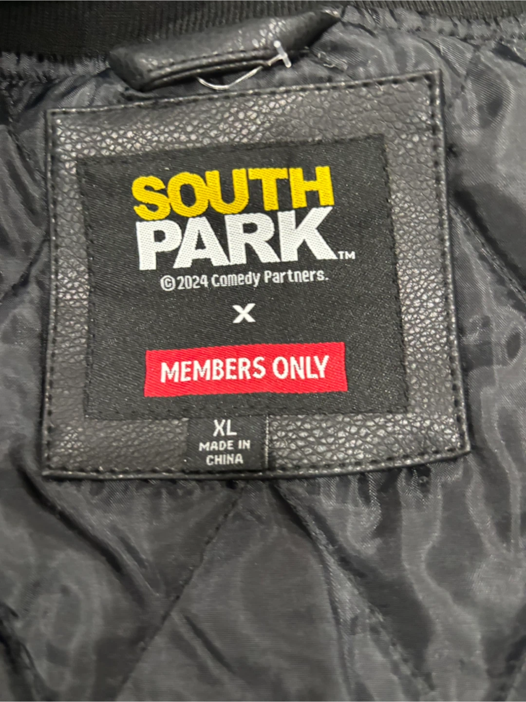 South Park Members Only Varsity Jacket - Size XL - photo 3