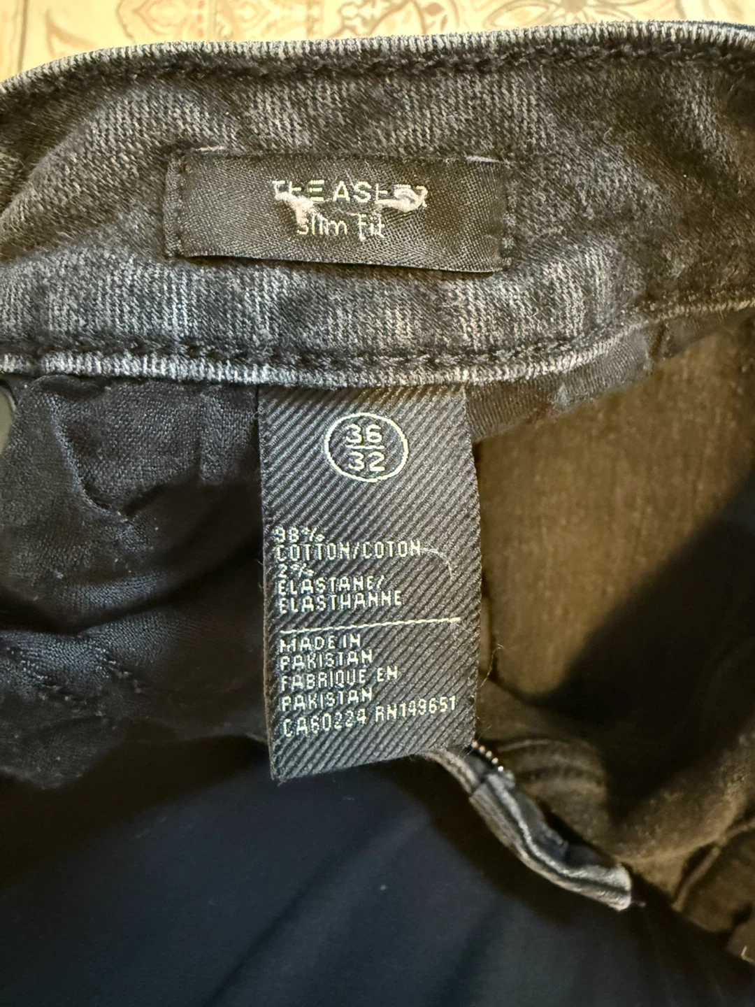Mens denim Slim Fit - Size 36/32 - photo 4