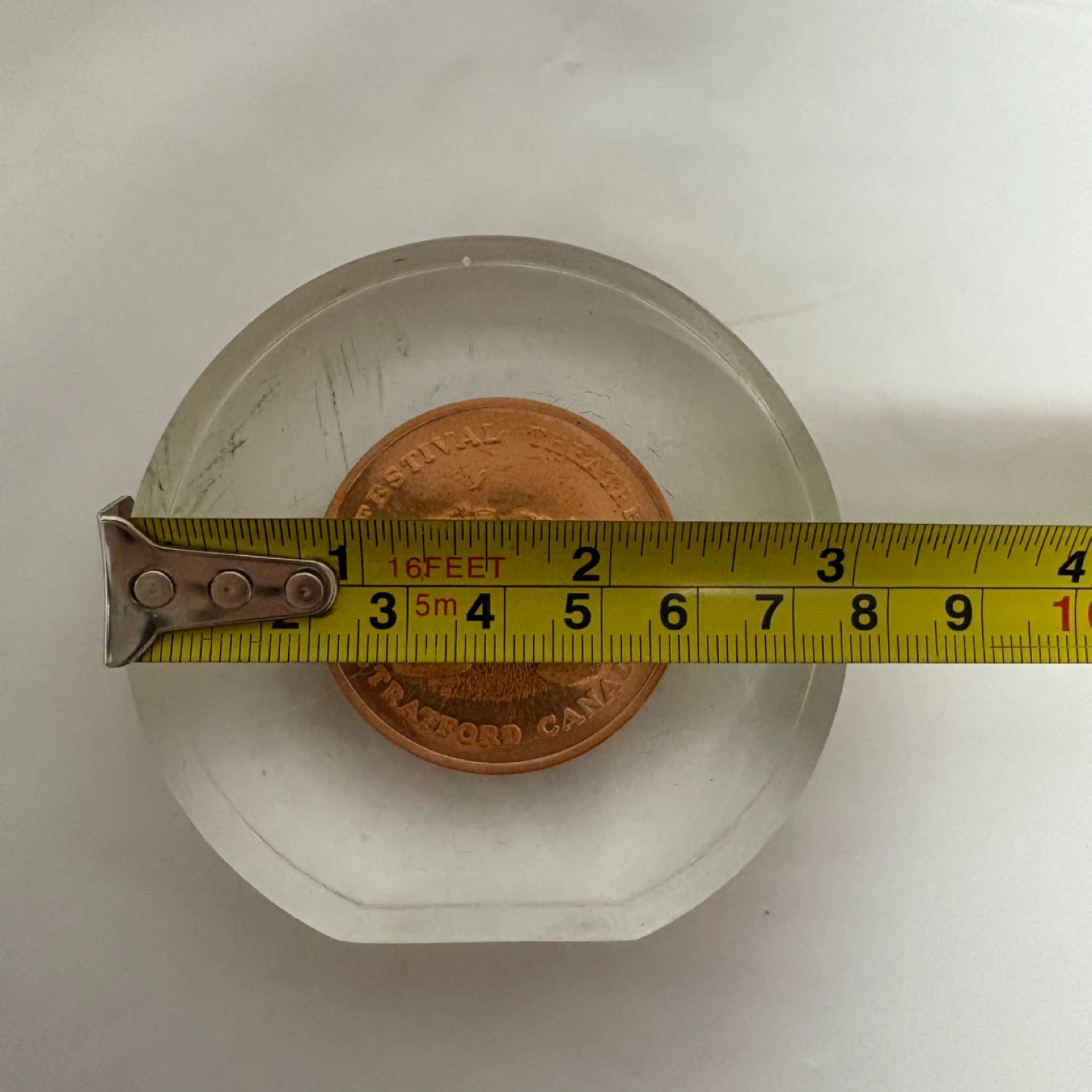 Stratford Festival Theatre Coin in Lucite Holder - photo 4