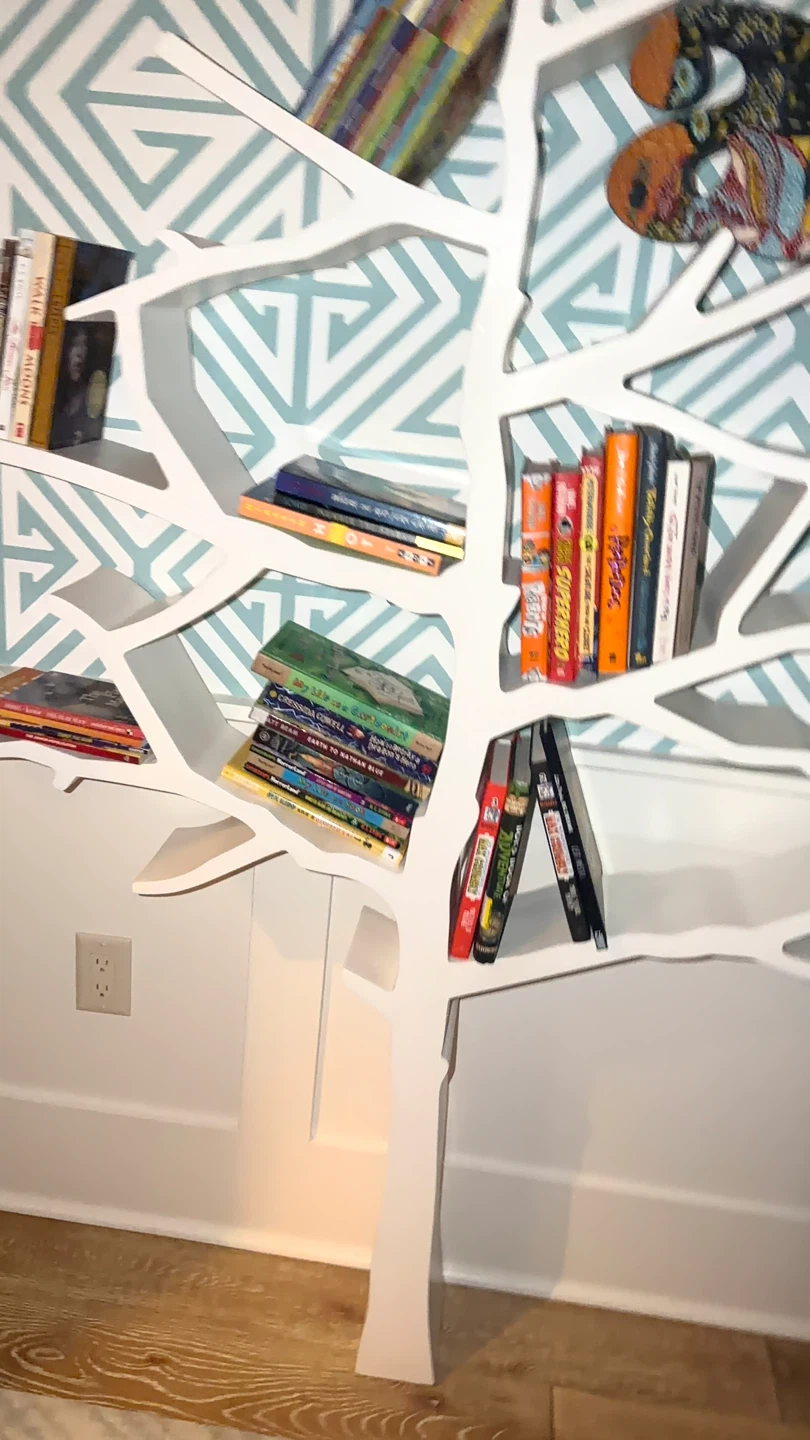 Nurseryworks Tree Bookcase - White - photo 5