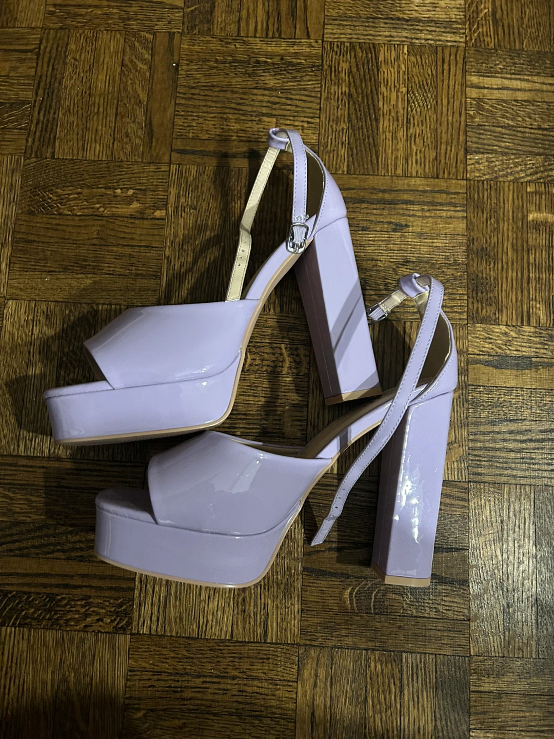 Raid Platform Heels Lilac, Size 8 (UK/ EU41)