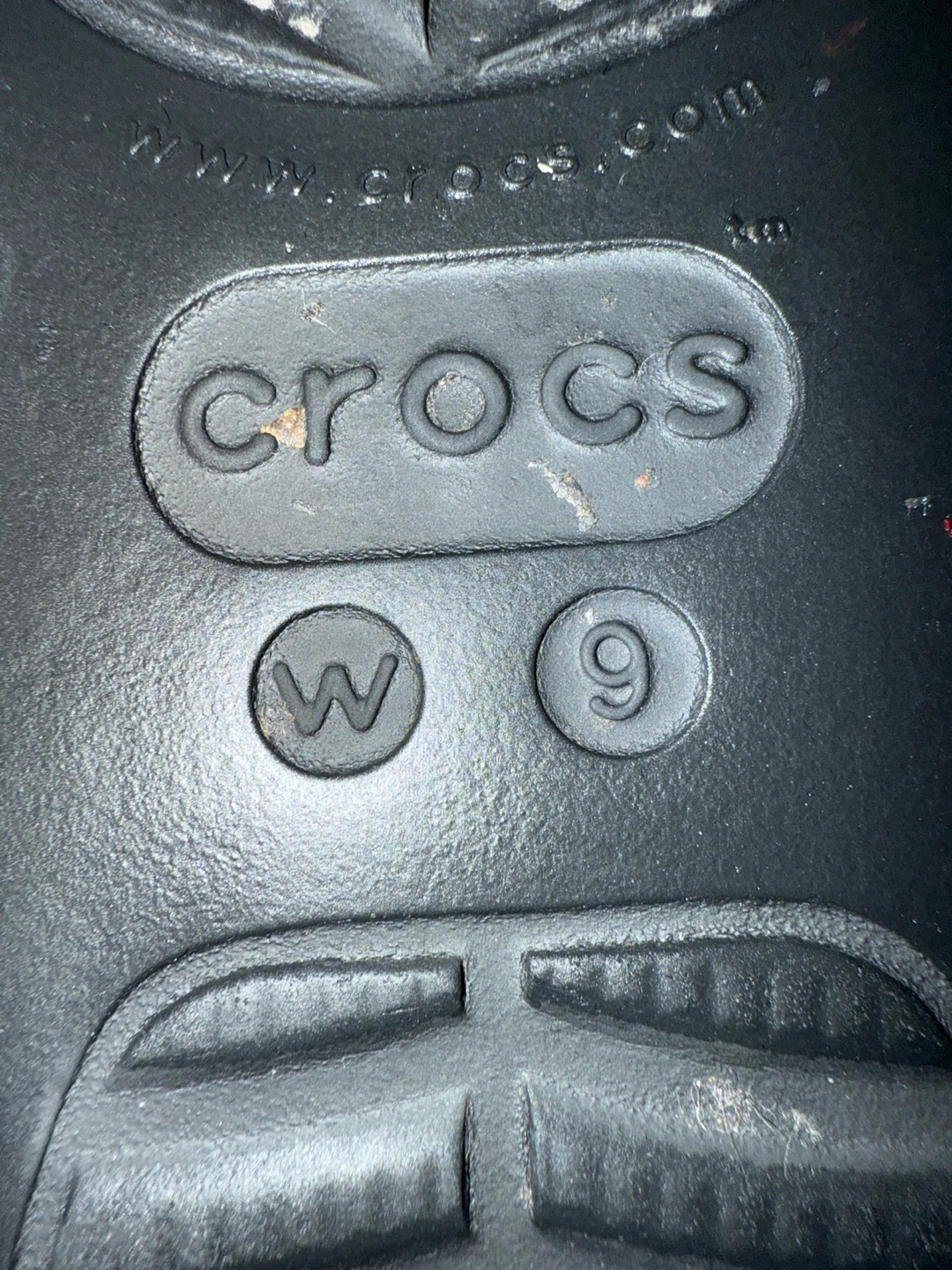 Crocs Black Slides Women's Size 9 - photo 4
