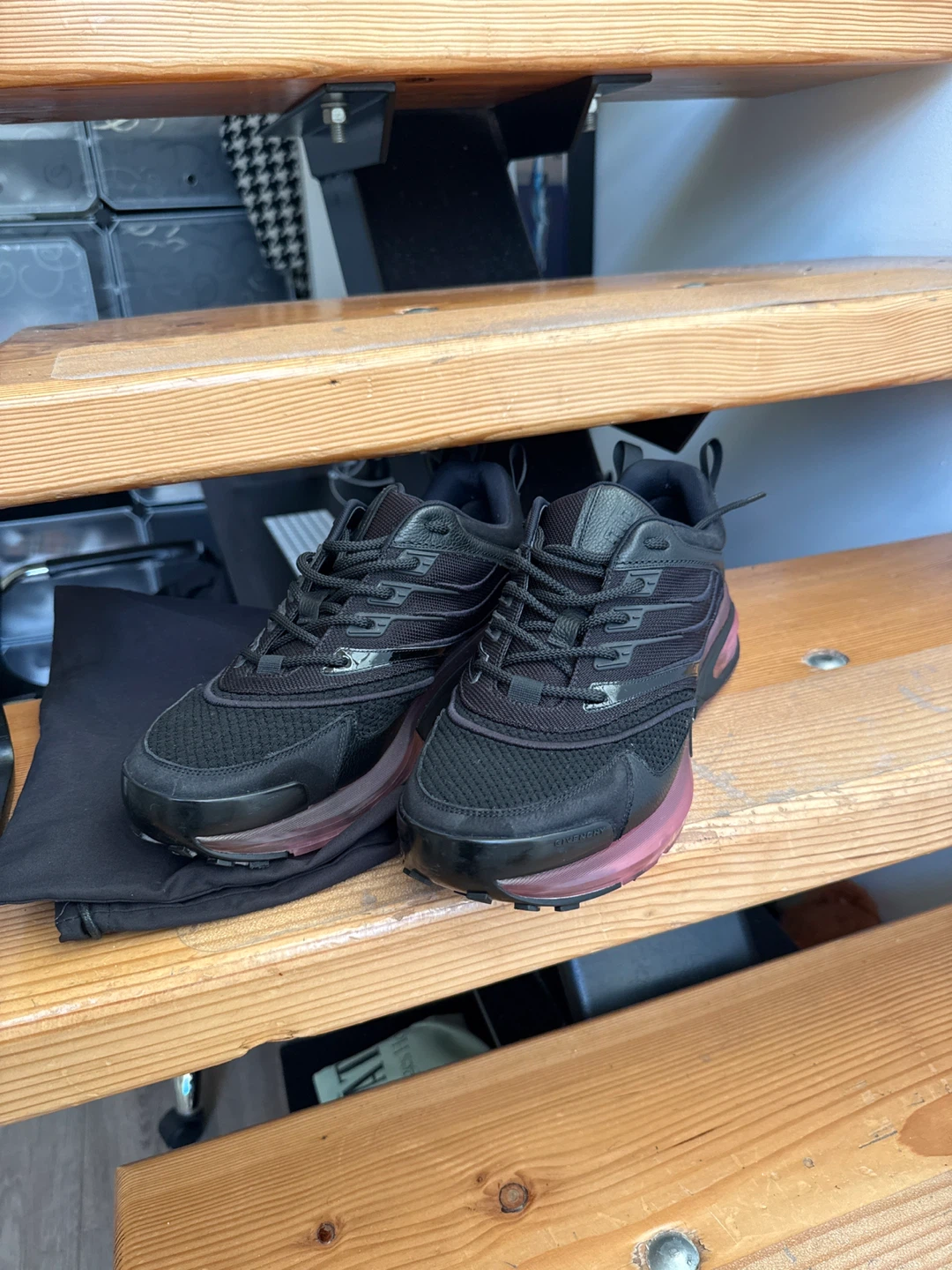 Givenchy GIV 1 Black/Purple Sneakers - photo 3