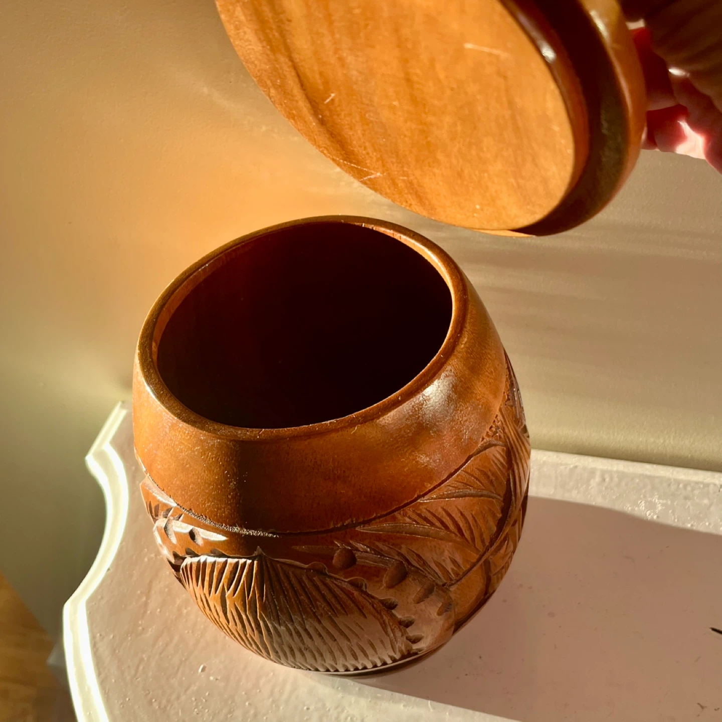 MCM Hawaiian Wooden Ice Bucket - photo 3