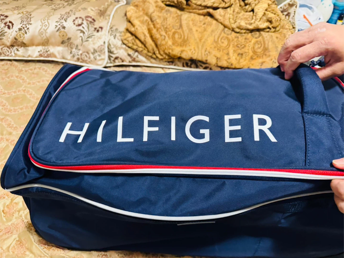 Tommy Hilfiger Rolling Duffel Bag - Blue - photo 3