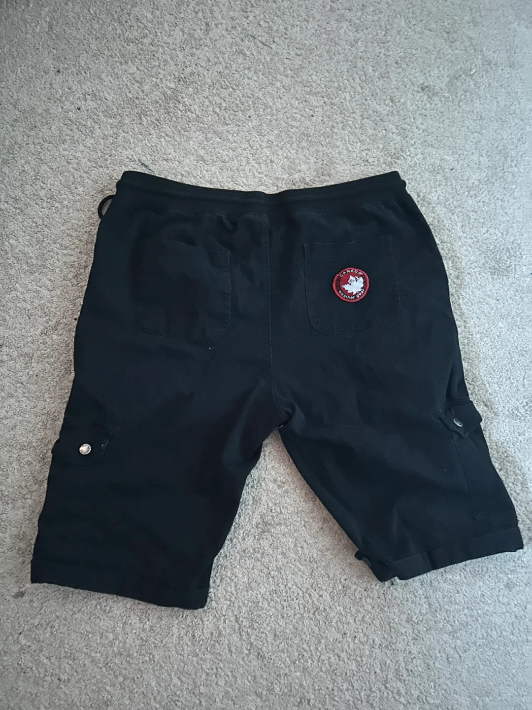 Canada weather gear Black Cargo Shorts - photo 2