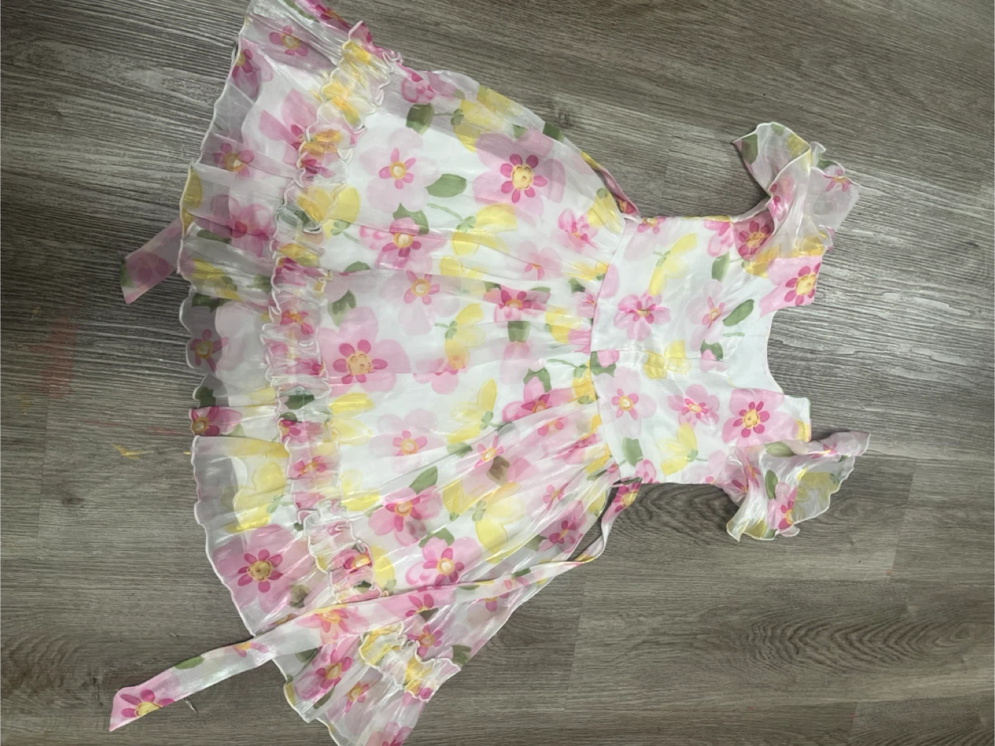 Popins Floral Dress - Size 28 - photo 5