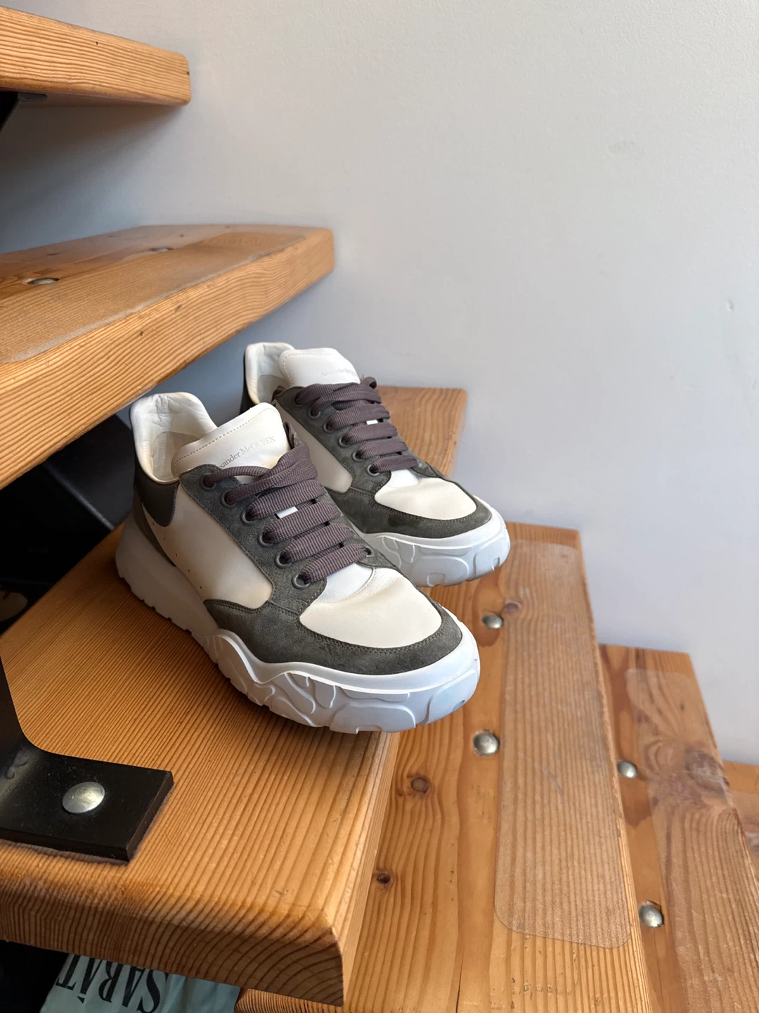Alexander McQueen Court Trainer Sneakers (Men) - photo 3