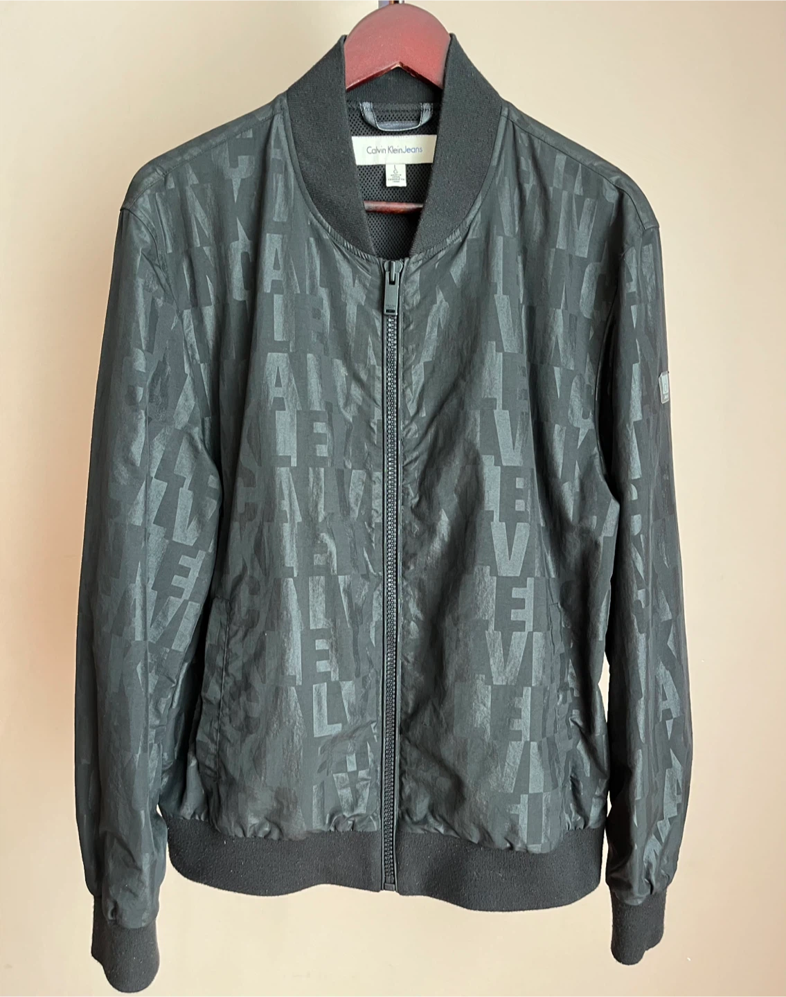 Calvin Klein Jeans Bomber Jacket - Size L Women’s