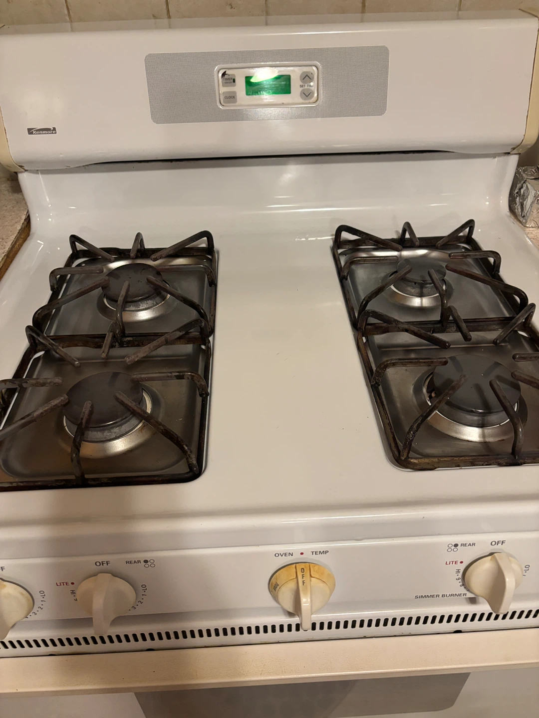 Kenmore 30” free standing slide in GAS Range - photo 2