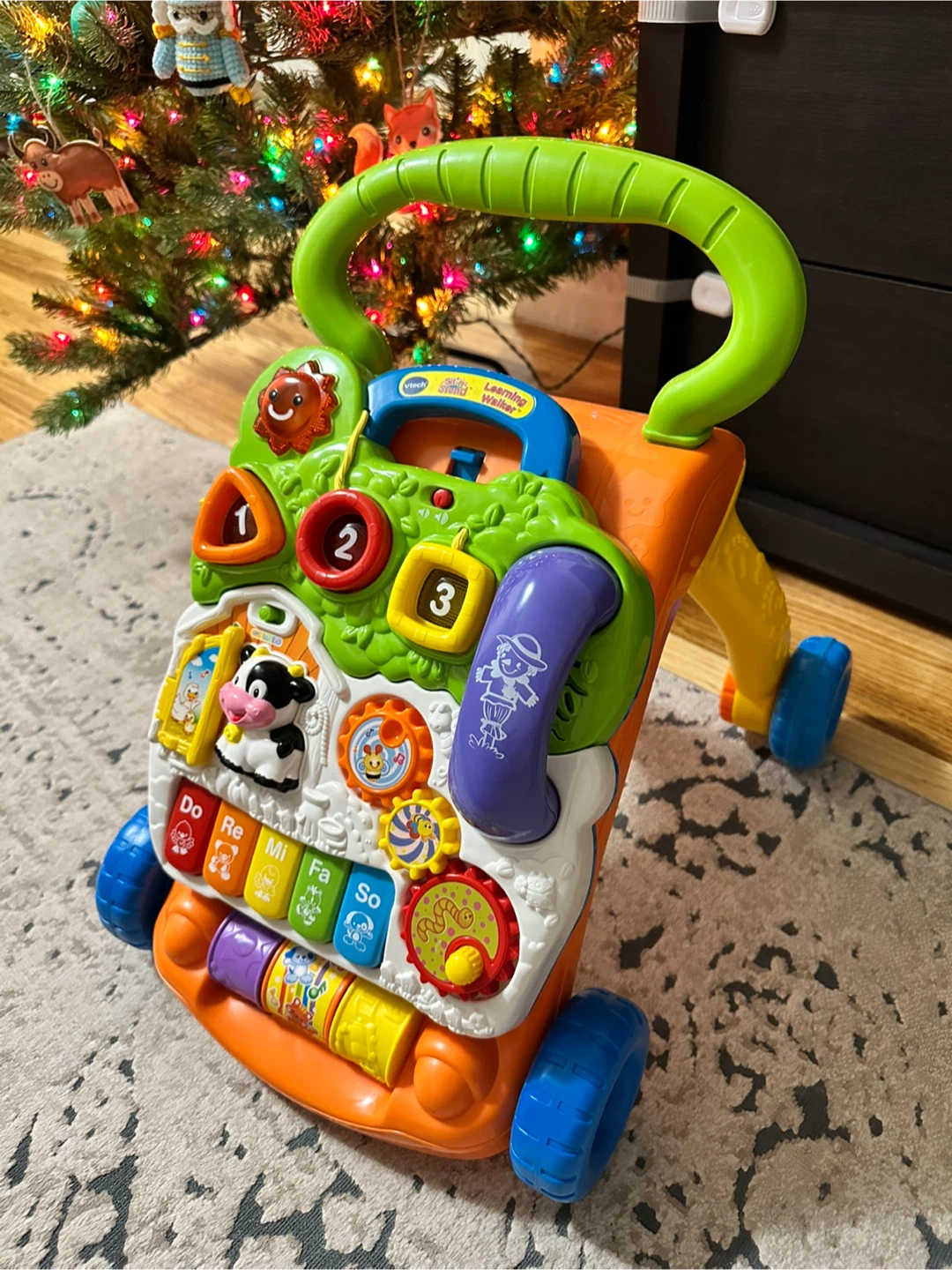 VTech Sit-to-Stand Learning Walker - Orange - photo 2