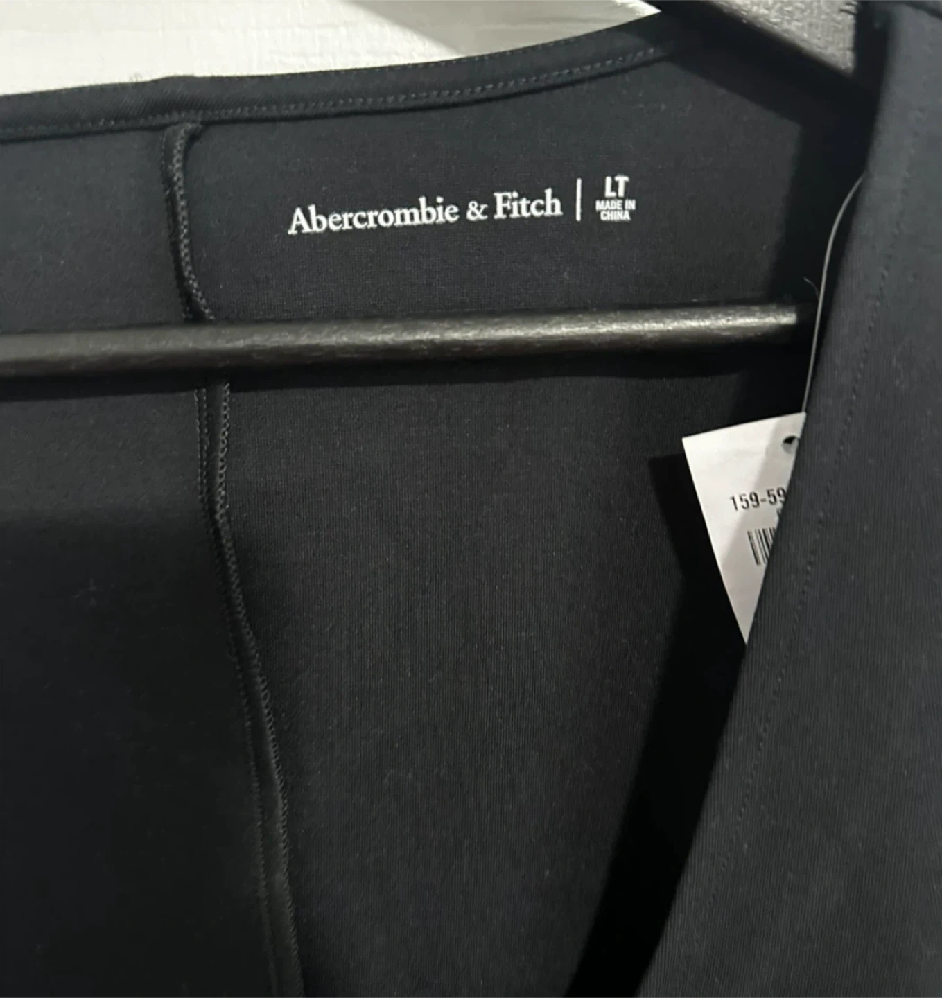 New Abercrombie & Fitch Black Dress - Size LT - photo 3