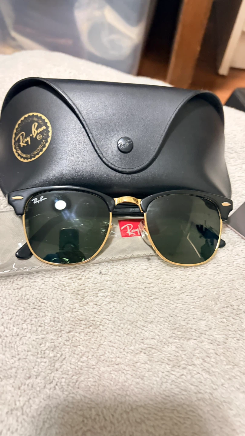 Ray-Ban Clubmaster Sunglasses with Case - photo 2