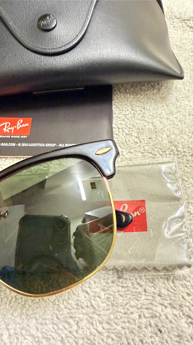 Ray-Ban Clubmaster Sunglasses with Case - photo 4