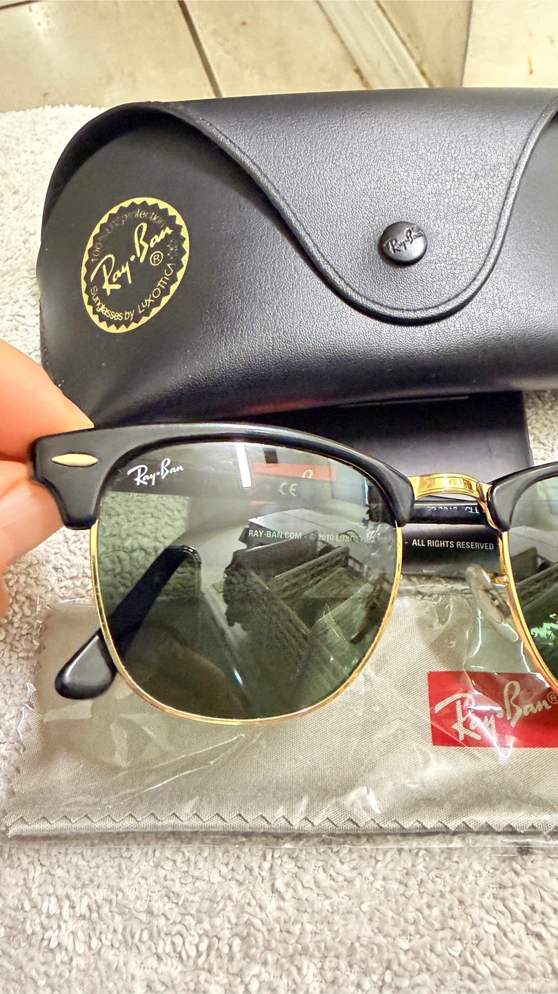 Ray-Ban Clubmaster Sunglasses with Case - photo 5