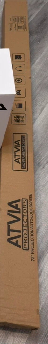 NOVA NV-ONE 8K HDR Projector with ATVIA 72" Screen - photo 3