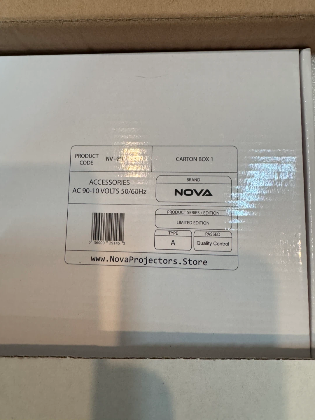 NOVA NV-ONE 8K HDR Projector with ATVIA 72" Screen - photo 5
