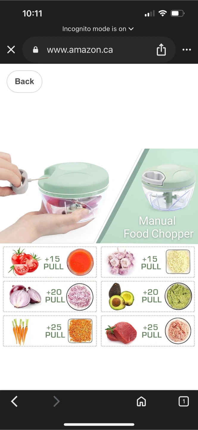 Fackelmann Swift Chopper - Manual Food Processor - photo 3