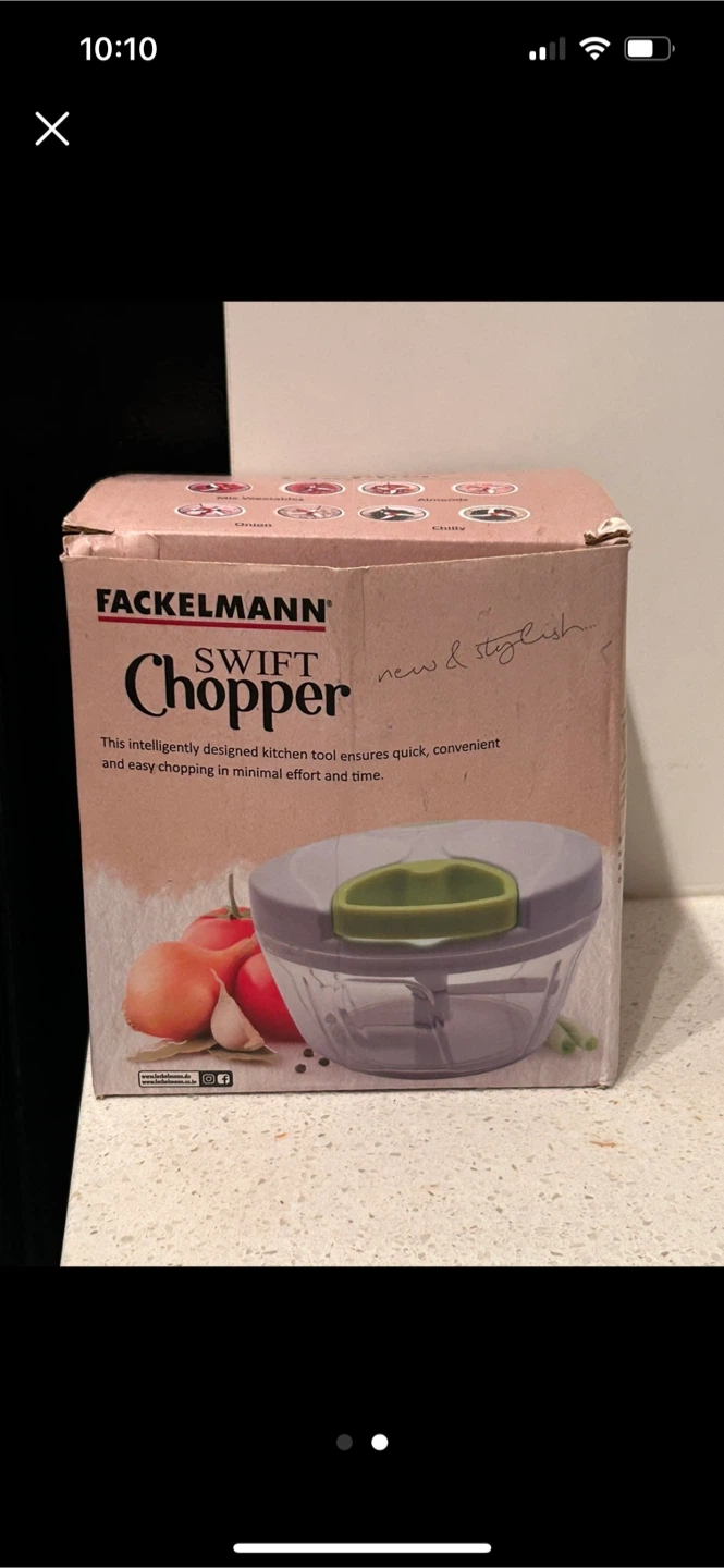 Fackelmann Swift Chopper - Manual Food Processor - photo 2