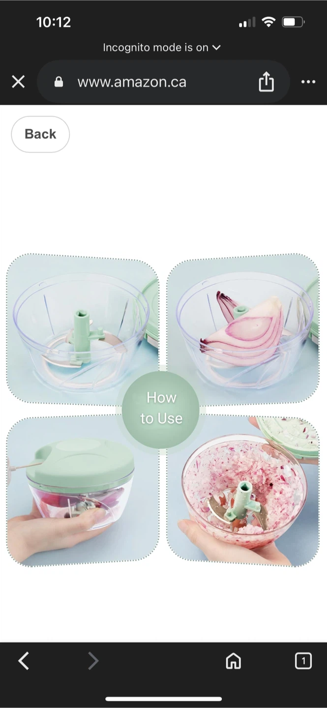 Fackelmann Swift Chopper - Manual Food Processor - photo 4