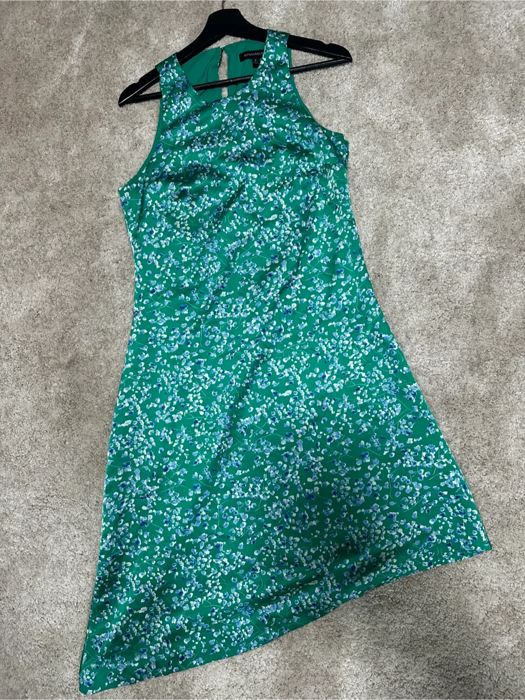 Banana Republic Green Floral Dress - Size 8 - photo 2