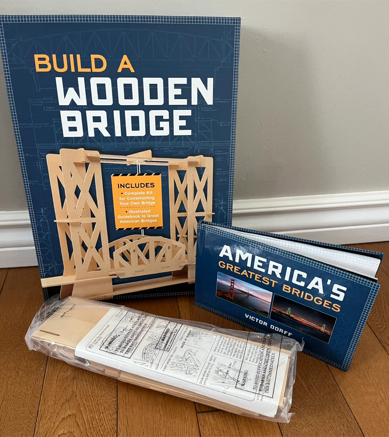 Build a Wooden Bridge Kit- Brand New - photo 2