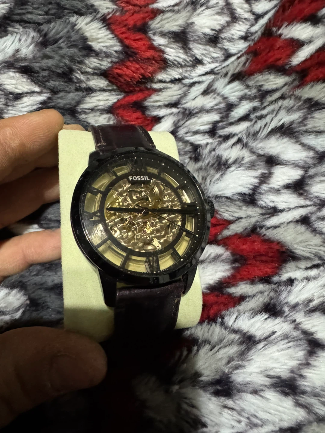 Fossil Automatic Skeleton Dial Watch