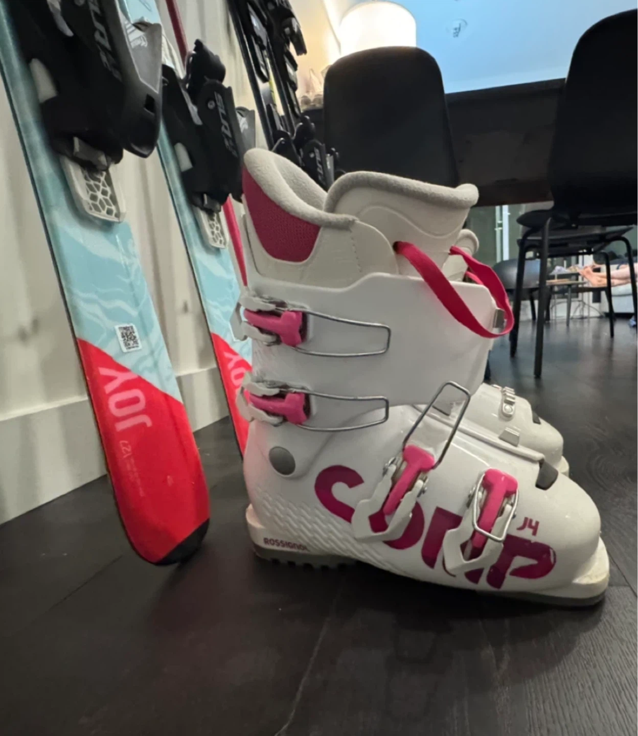 Rossignol Comp J4 White Ski Boots - Size 235 - photo 2