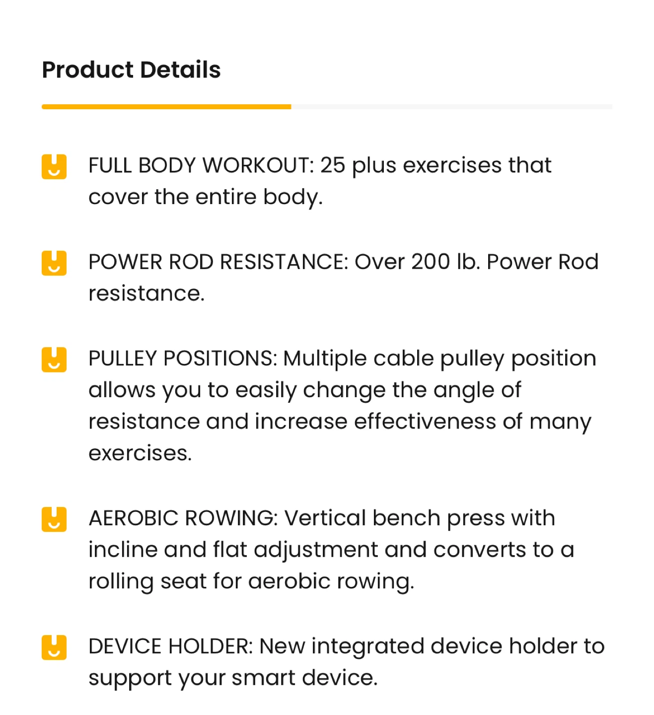 Bowflex PR1000 Home Gym - photo 5
