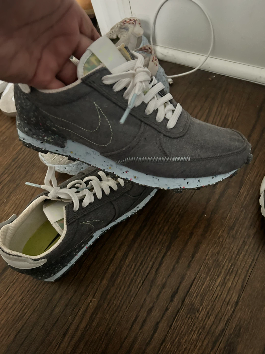 Nike Gray Sneakers - photo 4
