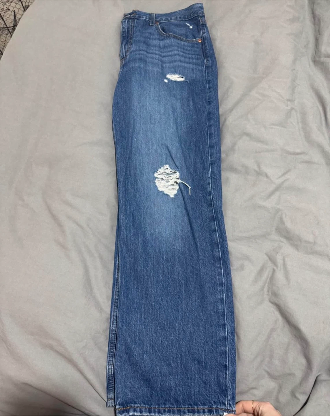 Levi's Low Pro Straight Jeans, Size 32 - photo 3