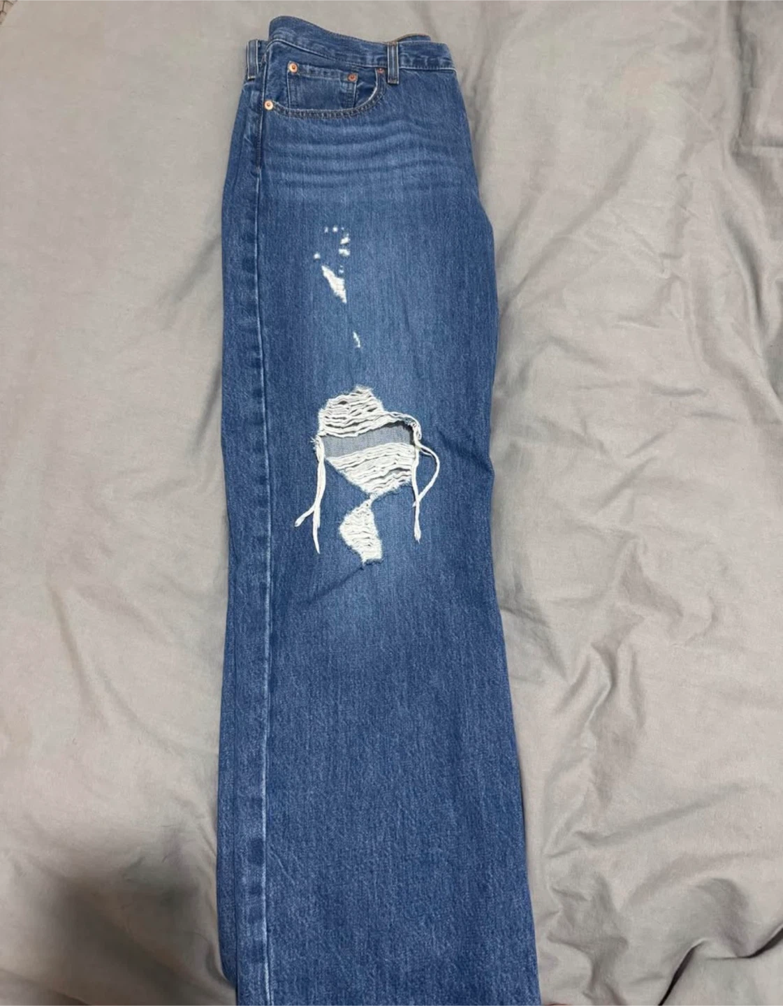 Levi's Low Pro Straight Jeans, Size 32 - photo 4