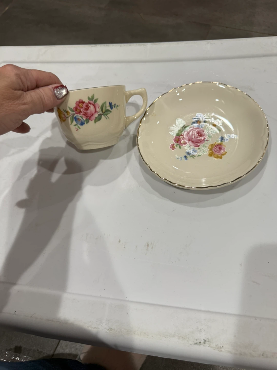 Vintage Royal Albert Floral Tea Cup & Saucer - photo 2