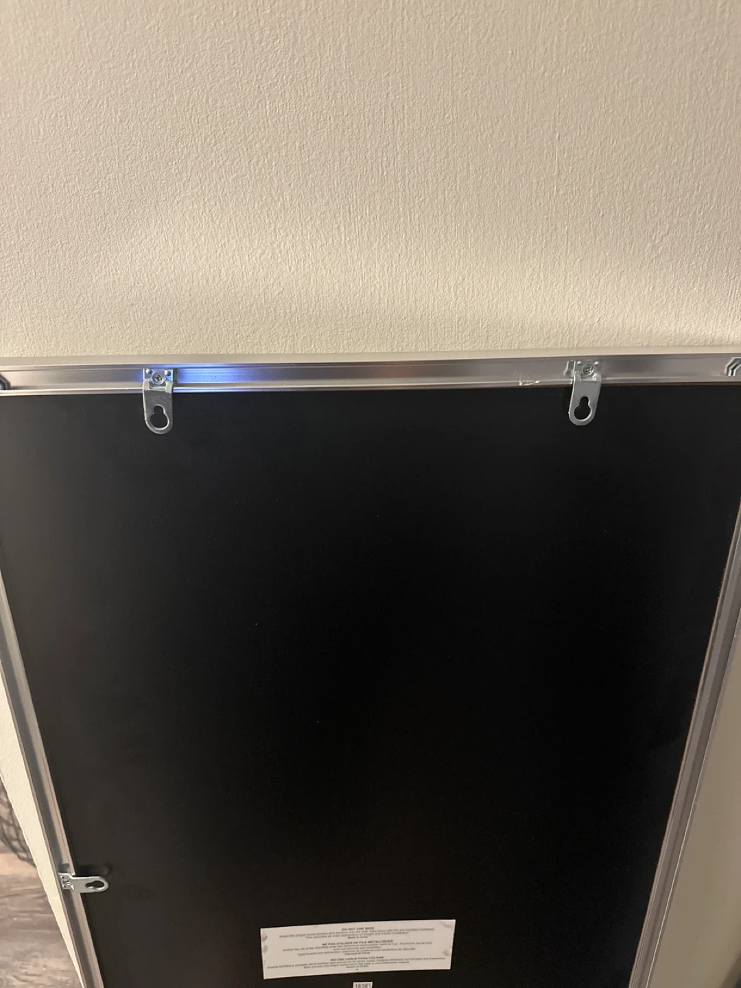 Full Length Silver Framed Mirror - photo 3