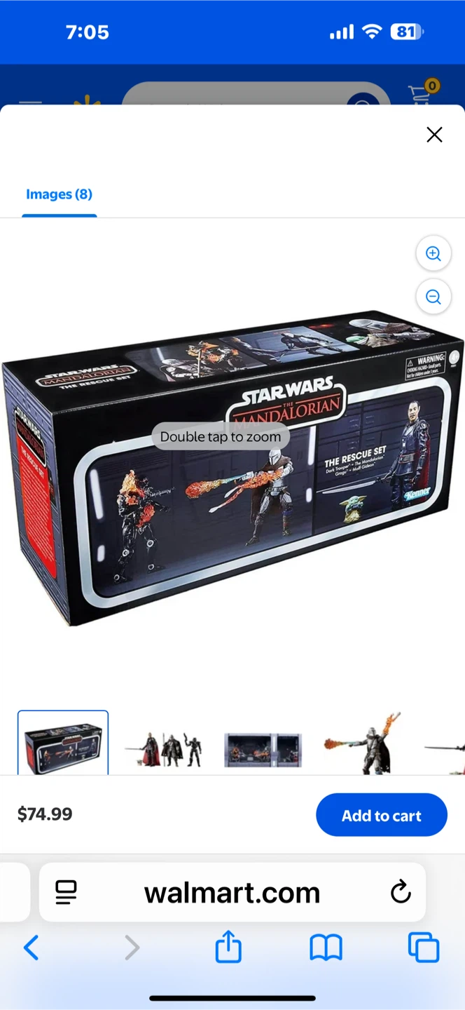 Star Wars The Mandalorian The Rescue Set Action Figures