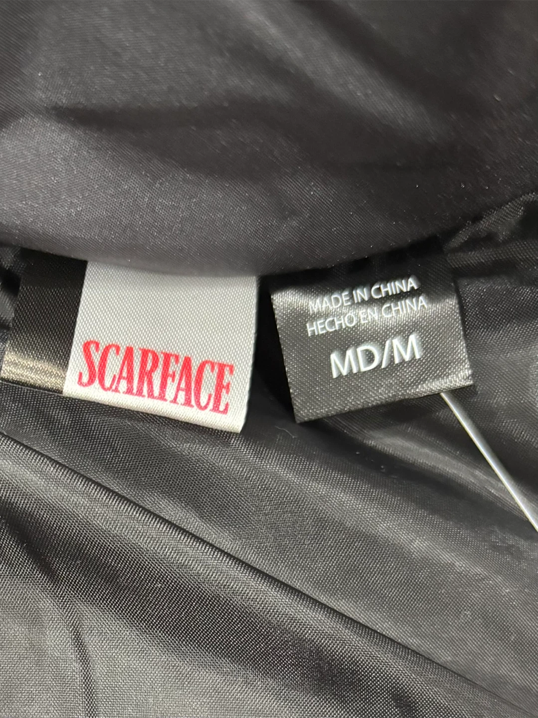Scarface Black Puffer Jacket - Size M - photo 3