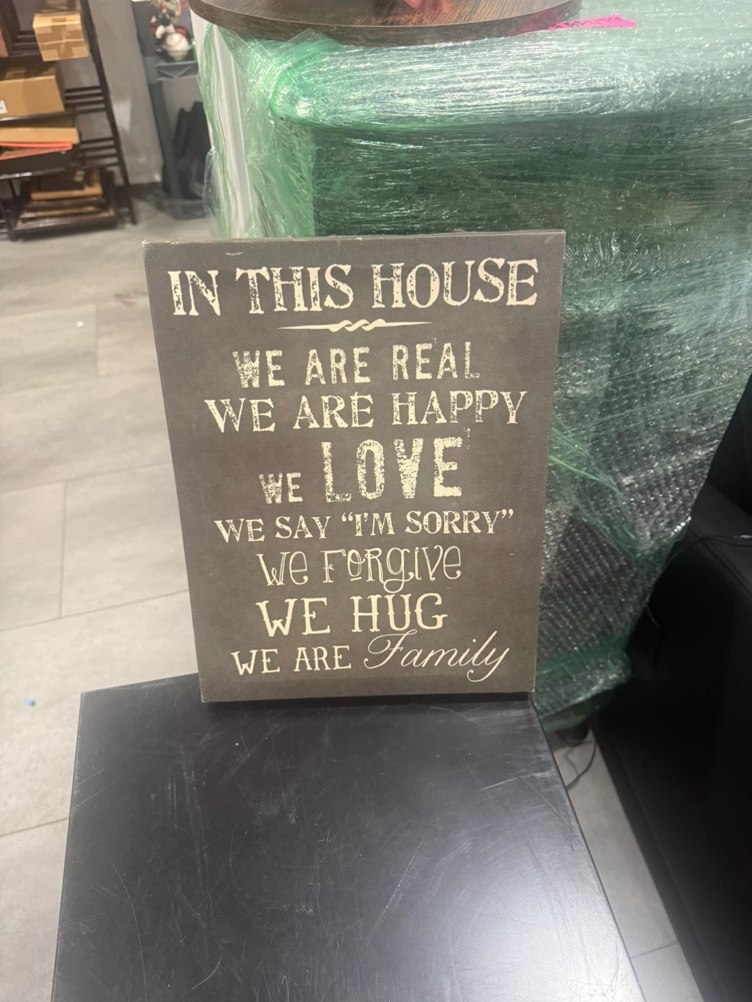 In This House Family Sign