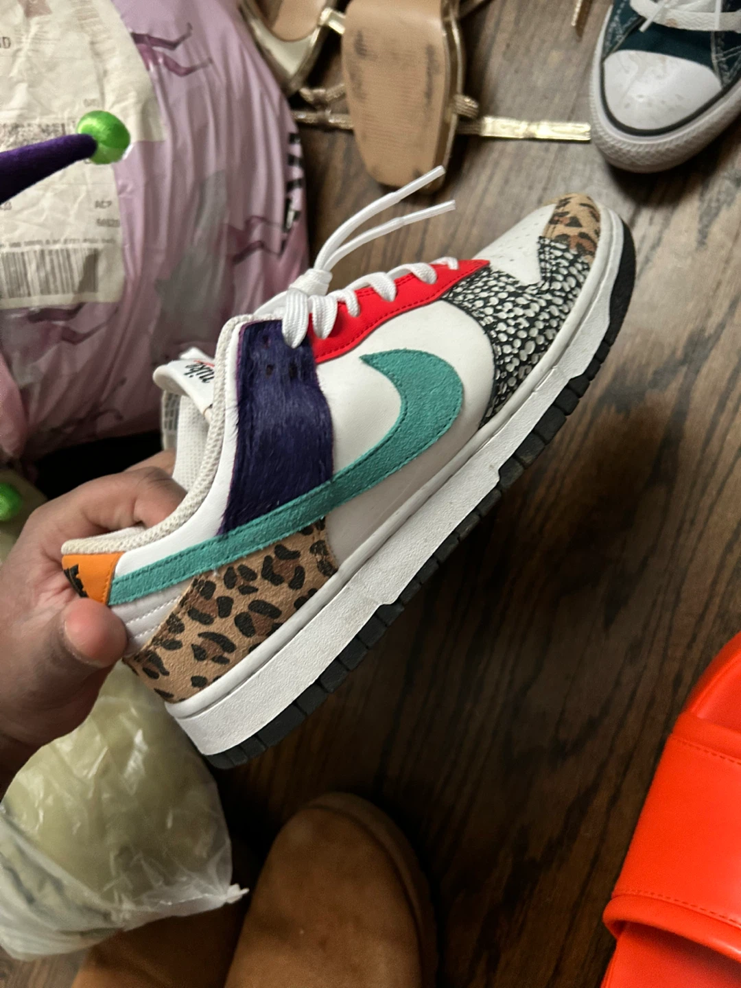 Nike Wmns Dunk Low SE 'Safari Mix' - photo 4