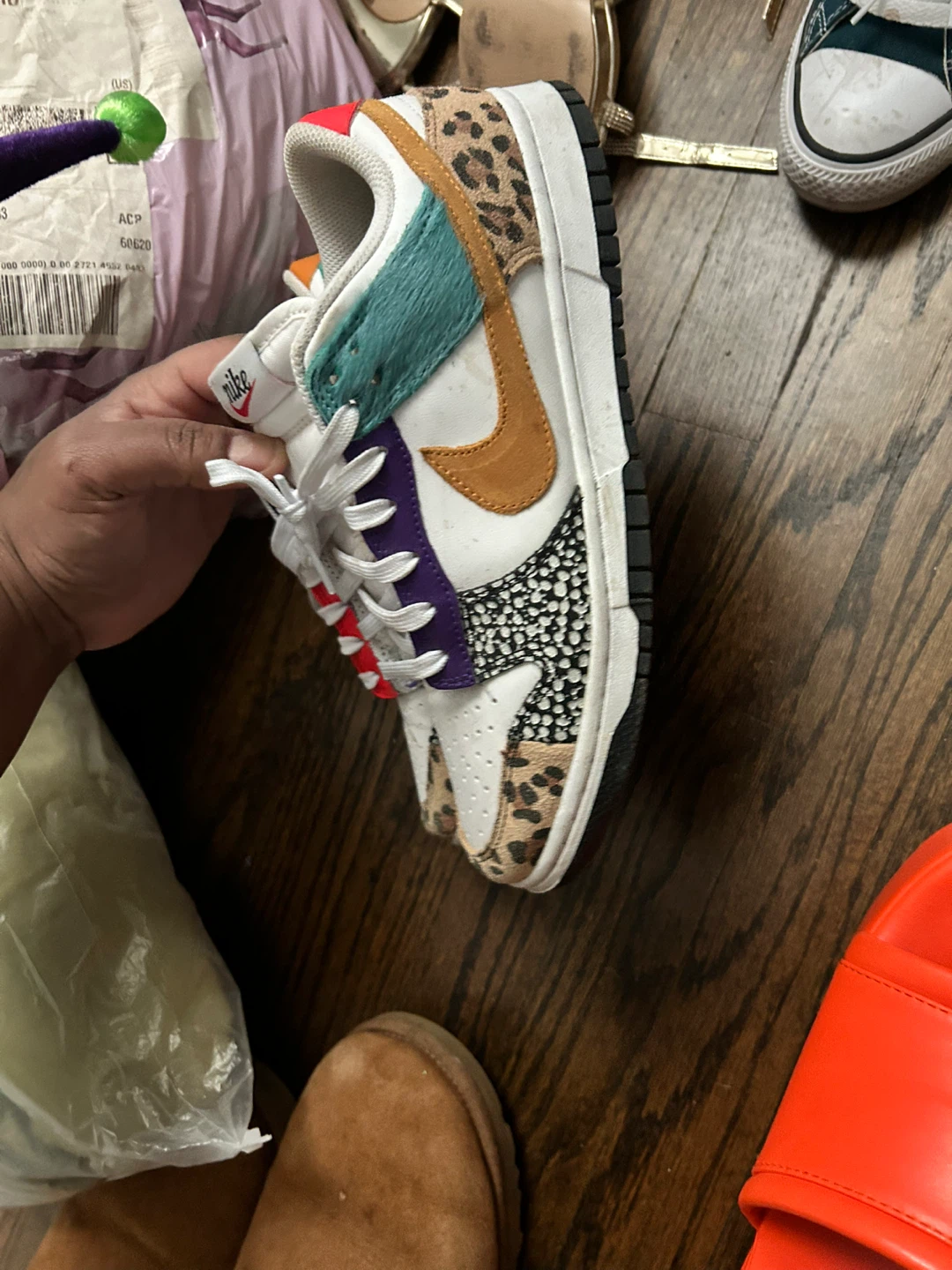 Nike Wmns Dunk Low SE 'Safari Mix' - photo 5