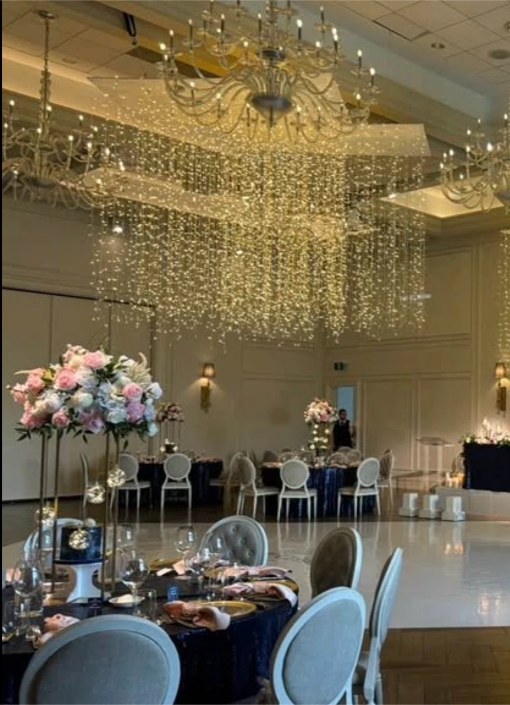 Ceiling event LED lighting effect  for an amazing look
