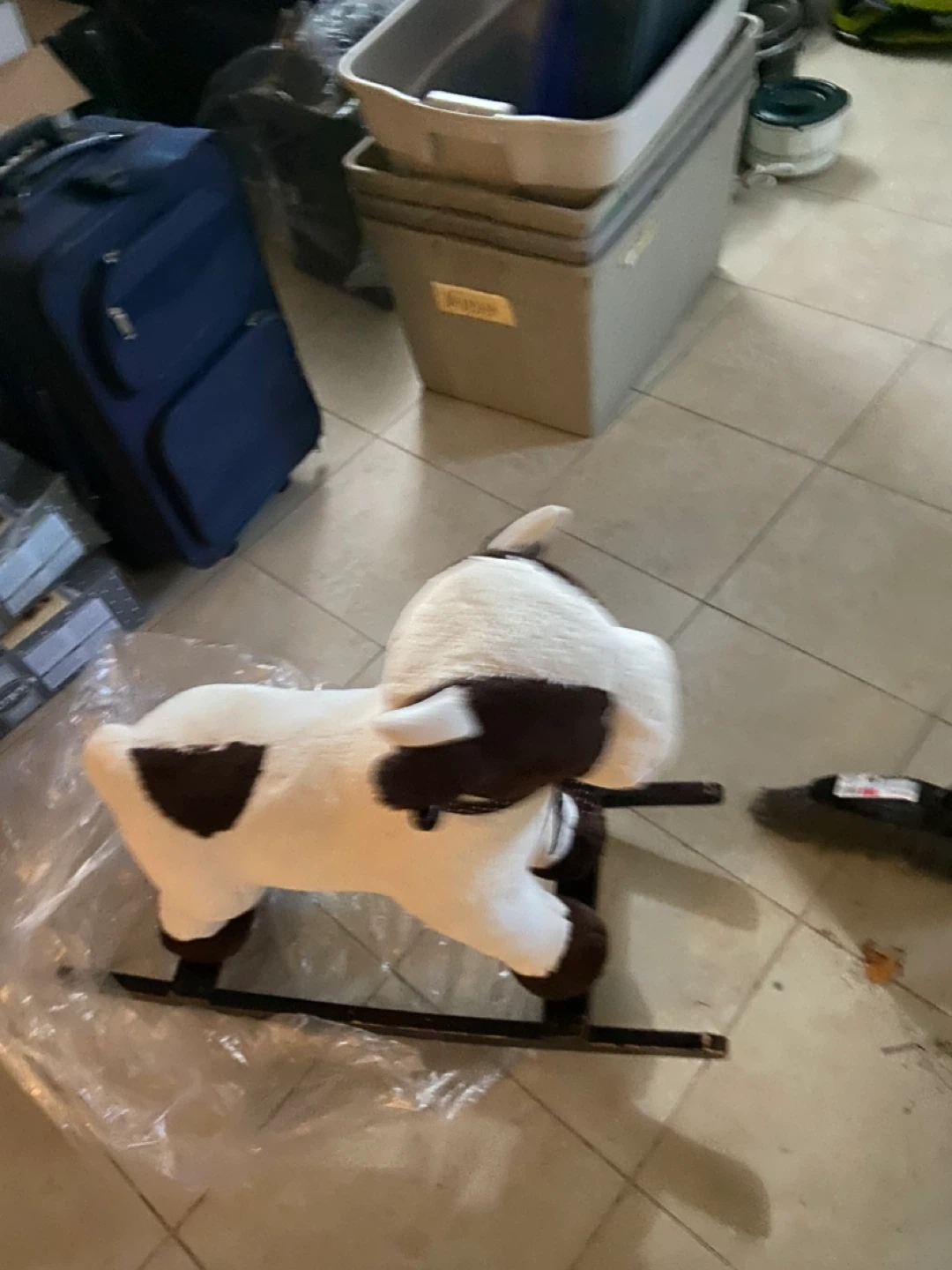 Plush Rocking Cow 🏆