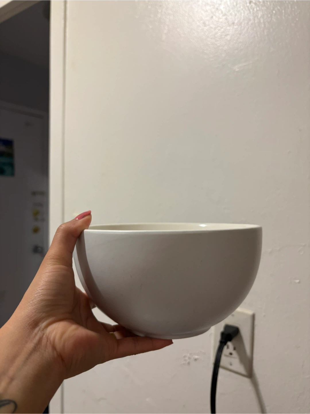White Ceramic Bowl