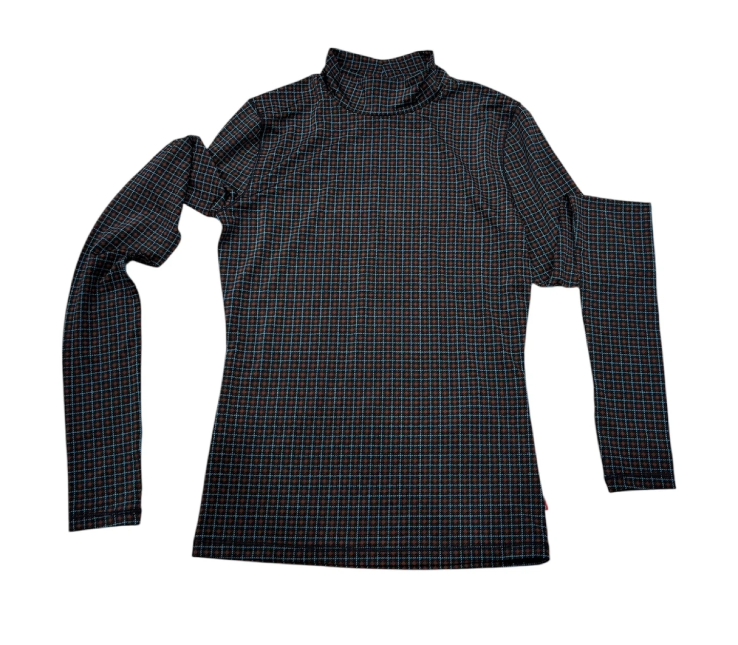 Levi's Slim Fit Plaid Turtleneck - XS