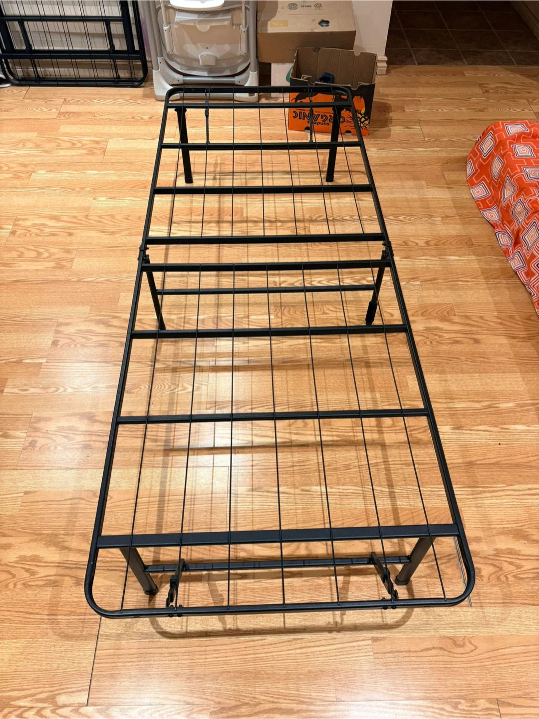 Folding Bed Frame - Black