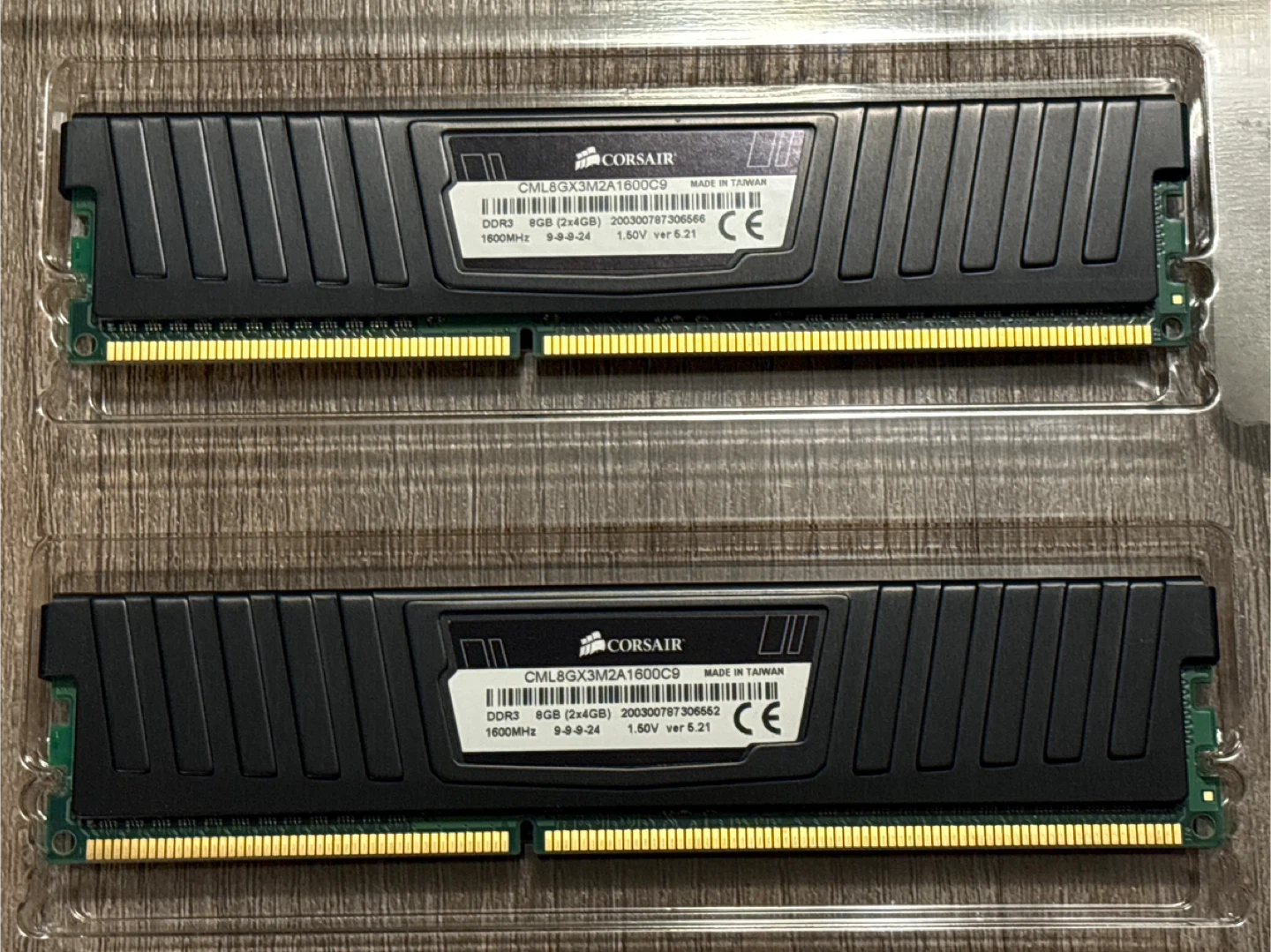 Corsair Vengeance LP 8GB (2x4GB) DDR3-1600 RAM