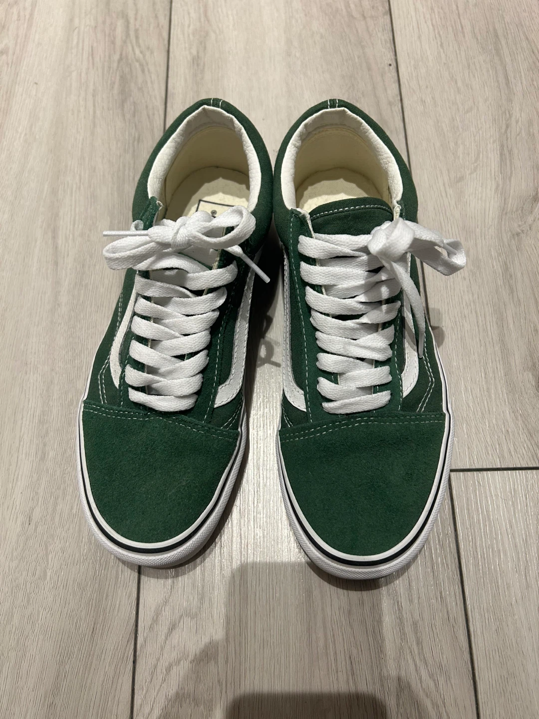 Vans Old Skool, Green, women 8