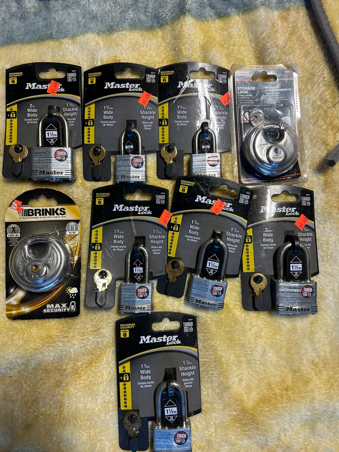 Master Lock Padlocks - New in Package!