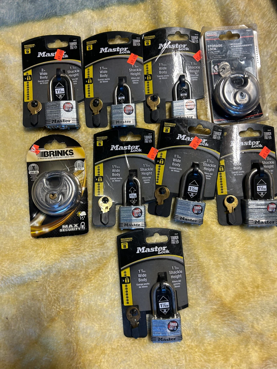 Master Lock Padlocks - New in Package! - photo 3